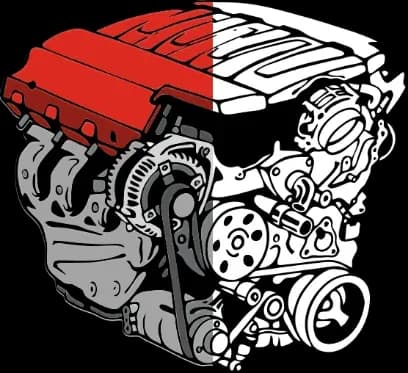 Engine repair illustration